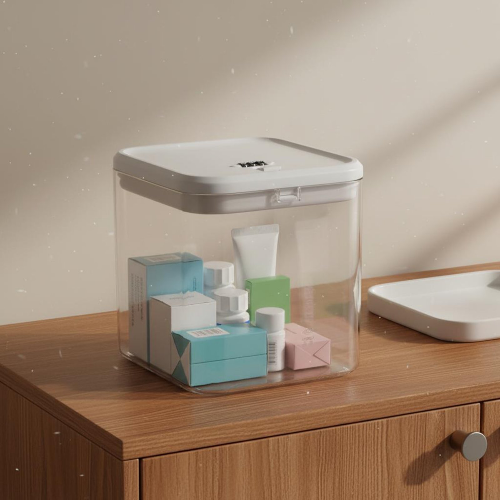 Food Storage Is - Clear Lockable Box Versatile Lockable Storage