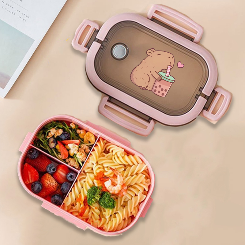 Food Storage Is - Capybara Bento Lunch Box Anime Animals