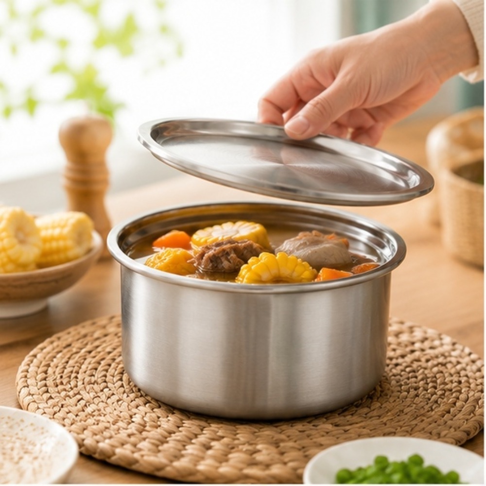 Food Storage Unit - 304 Stainless Steel Ramekin with Lid