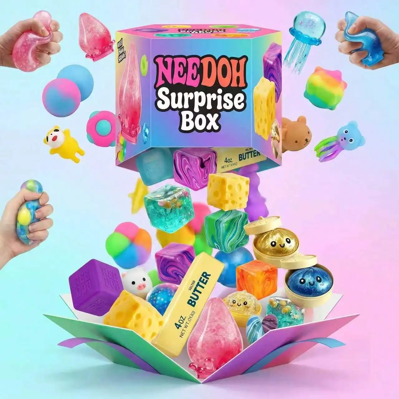 Food Storage Unit - Surprise Box - Assorted Stress Relief