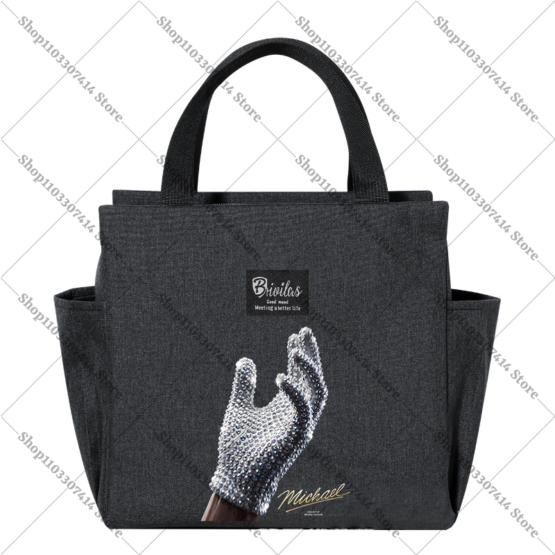 Food Storage Is - Adult Fashion Print Food Insulation Bag