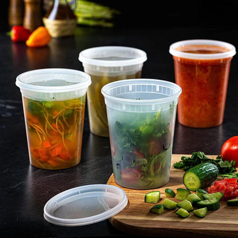 Food Storage Microwave Safe - Food Storage Containers with Lids Freezer