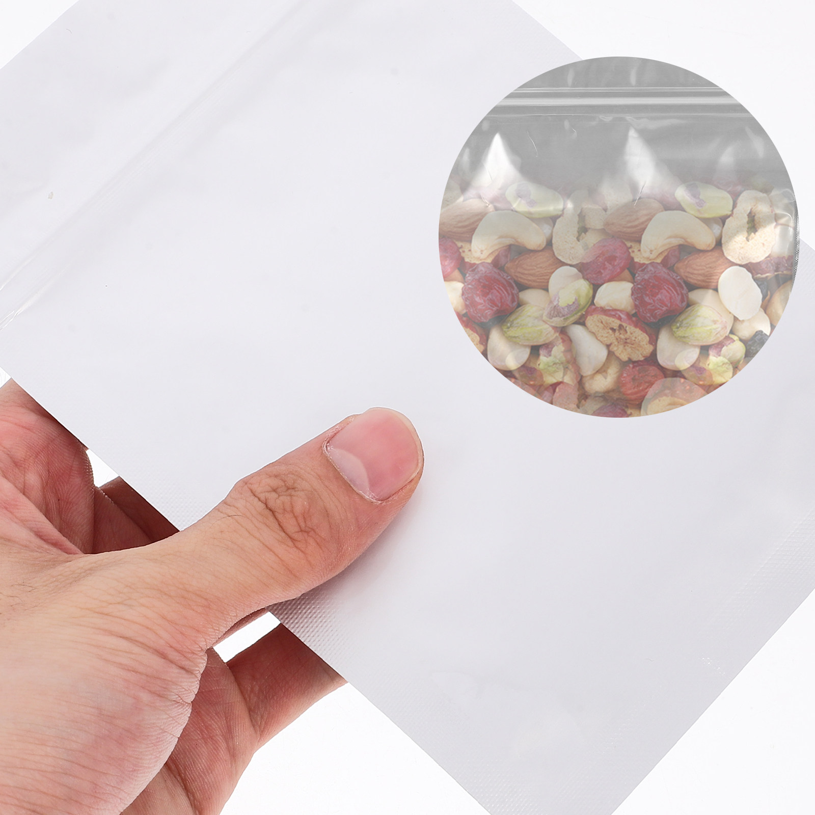 50Pcs Airtight Resealable Bags - Food Storage Is ulasan dan harga