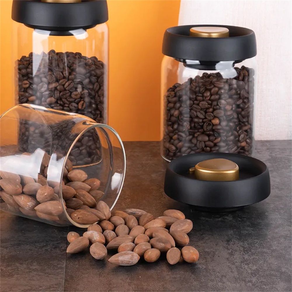 1pack Coffee Bean Storage Cont - Food Storage Vacuum Containers ulasan dan harga