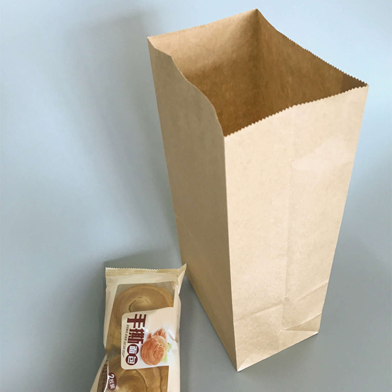 100pcs Kraft Paper Bag Small S - Food Storage Is ulasan dan harga