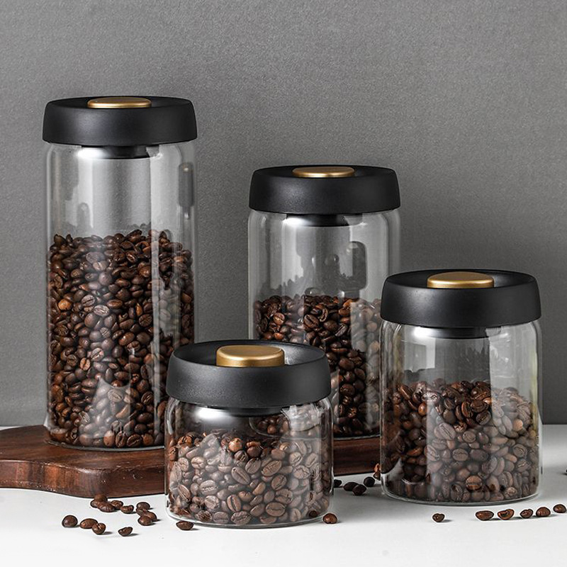 New Bean Coffee Storage Contai - Food Storage Vacuum Containers ulasan dan harga