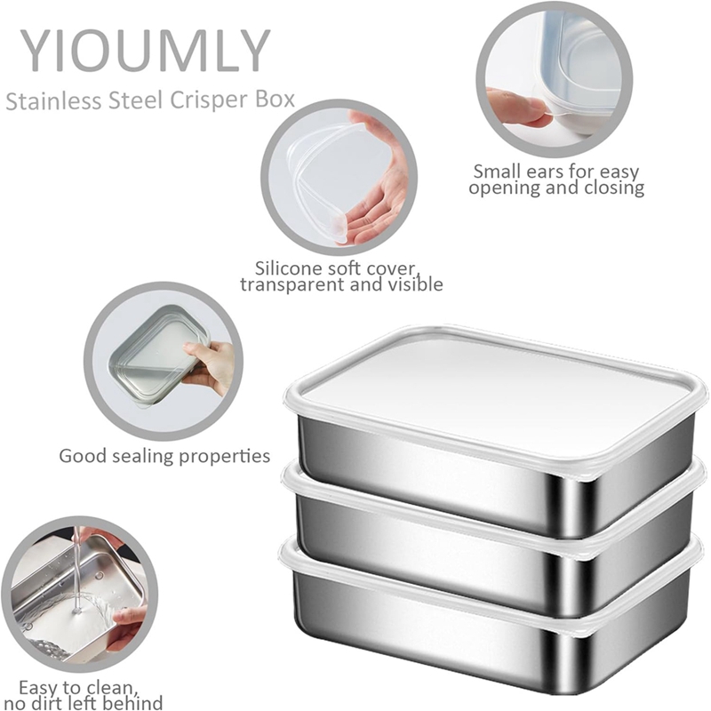 Stainless Steel Containers for - Food Storage Is ulasan dan harga