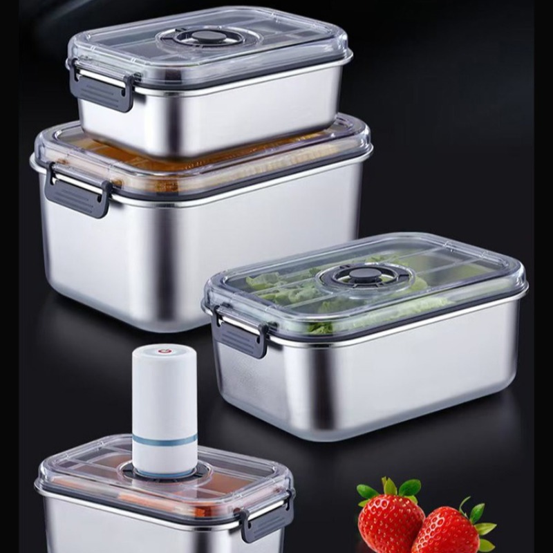 Stainless Steel Vacuum Food Co - Food Storage Vacuum Containers ulasan dan harga