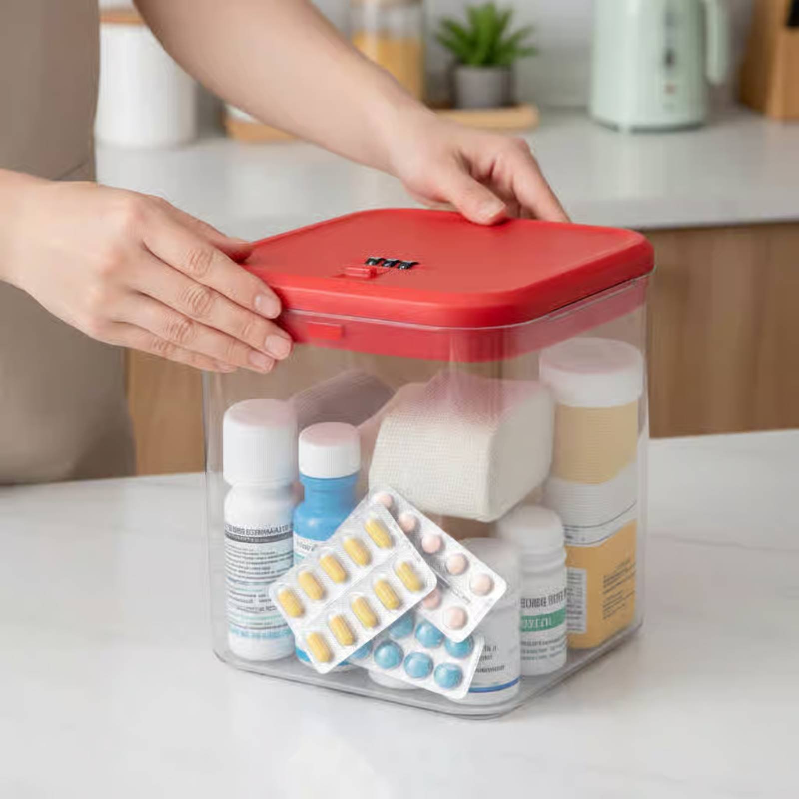 Clear Lockable Box Versatile L - Food Storage Is ulasan dan harga