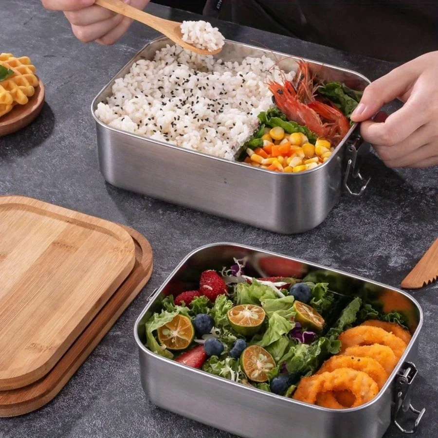 New 304 Stainless Steel Bamboo - Food Storage Quart ulasan dan harga