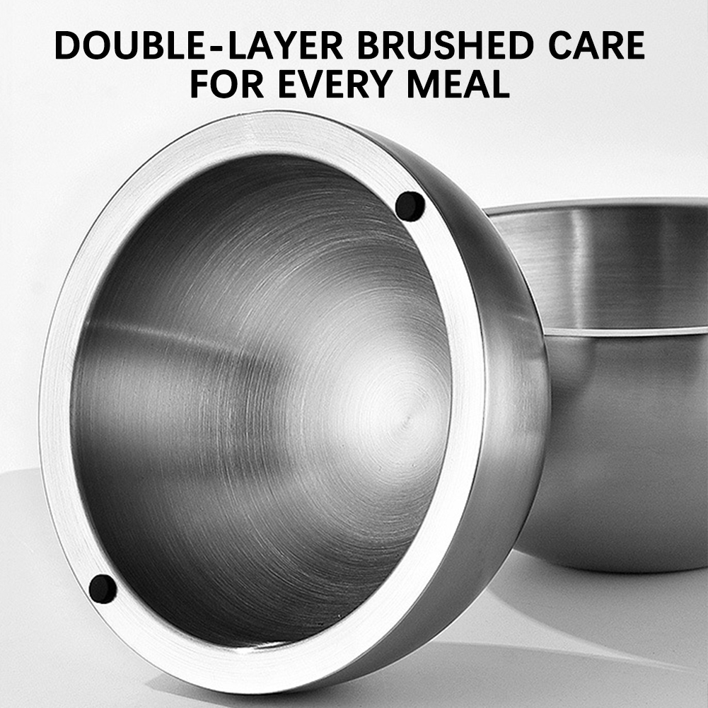 304 Thickened Salad Mixing Bow - Food Storage Unit ulasan dan harga