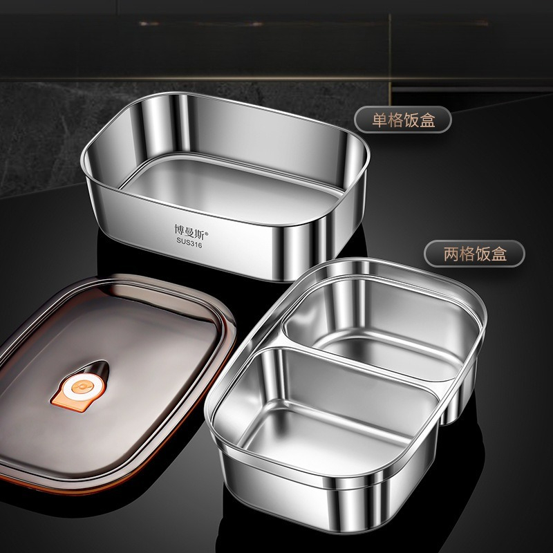 Lunch Box Stainless Steel Micr - Food Storage Microwave Safe ulasan dan harga