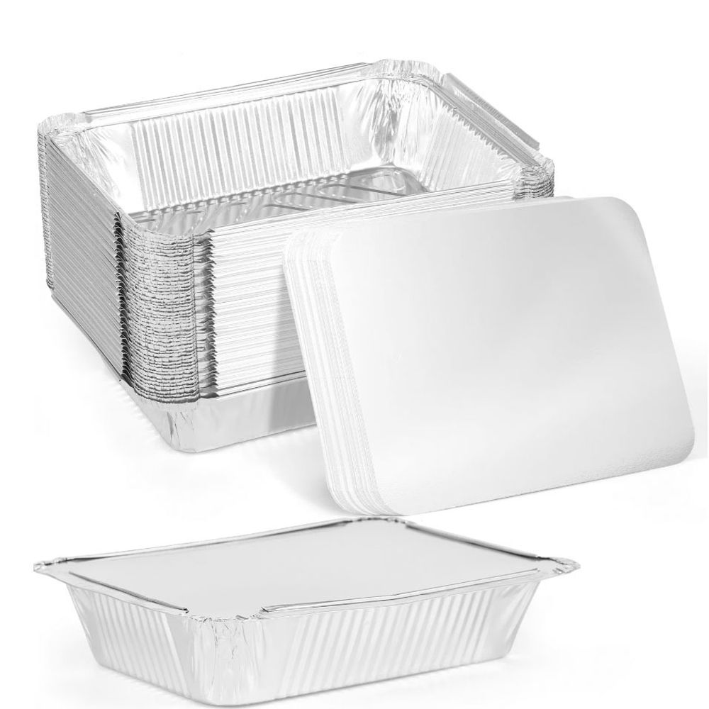10PCS New With Lids Aluminum F - Food Storage Table ulasan dan harga