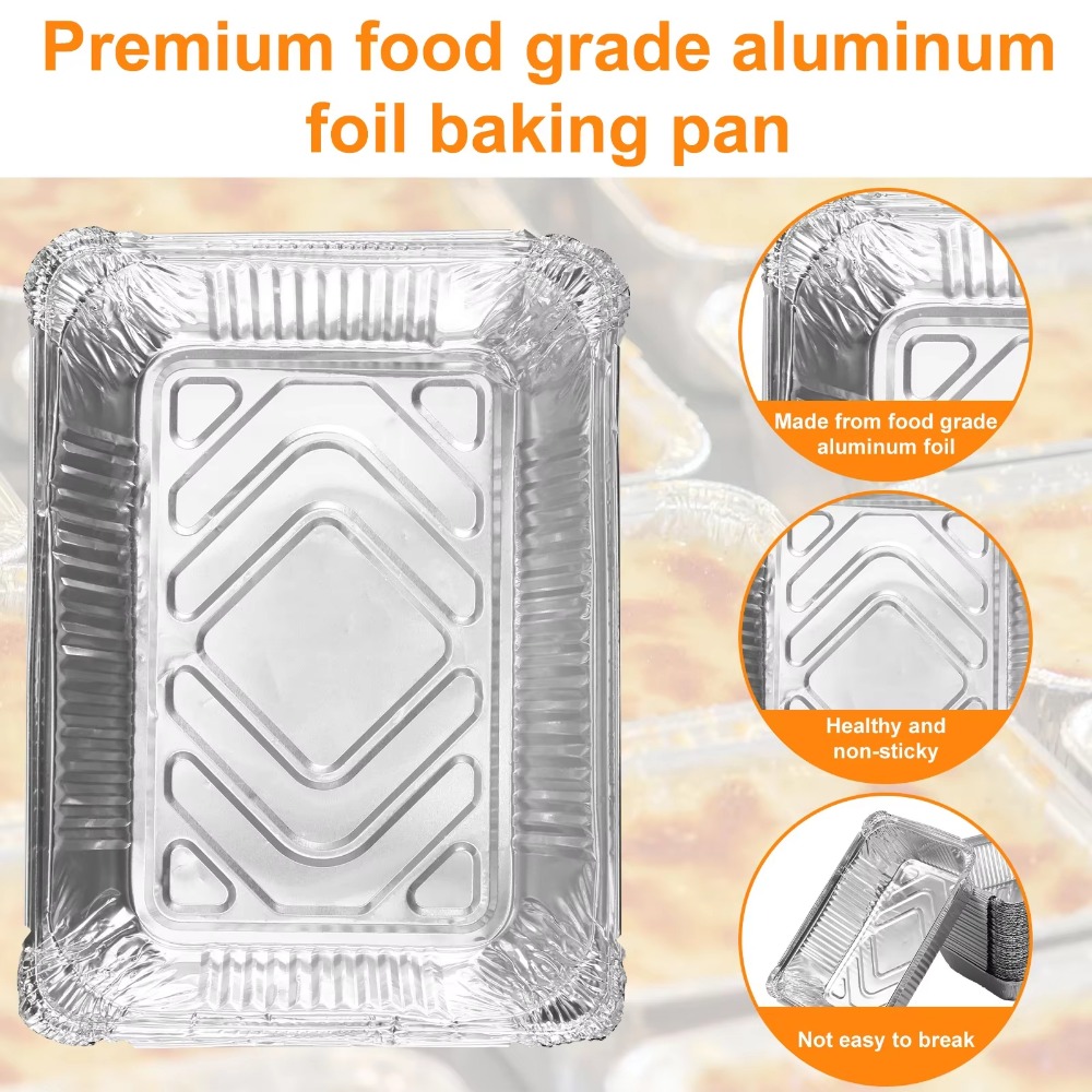 10PCS New With Lids Aluminum F - Food Storage Table ulasan dan harga