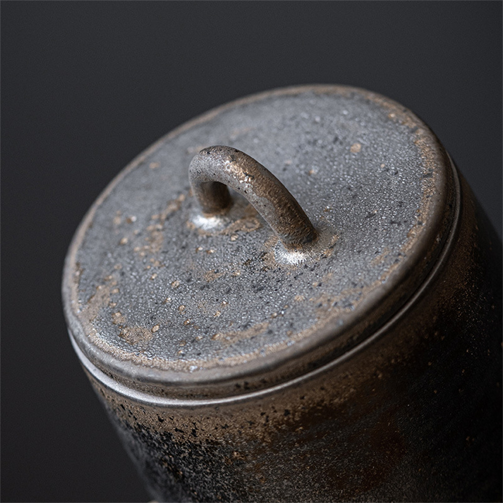 Ceramic Tea Caddy Sealed Jar S - Food Storage Quart ulasan dan harga