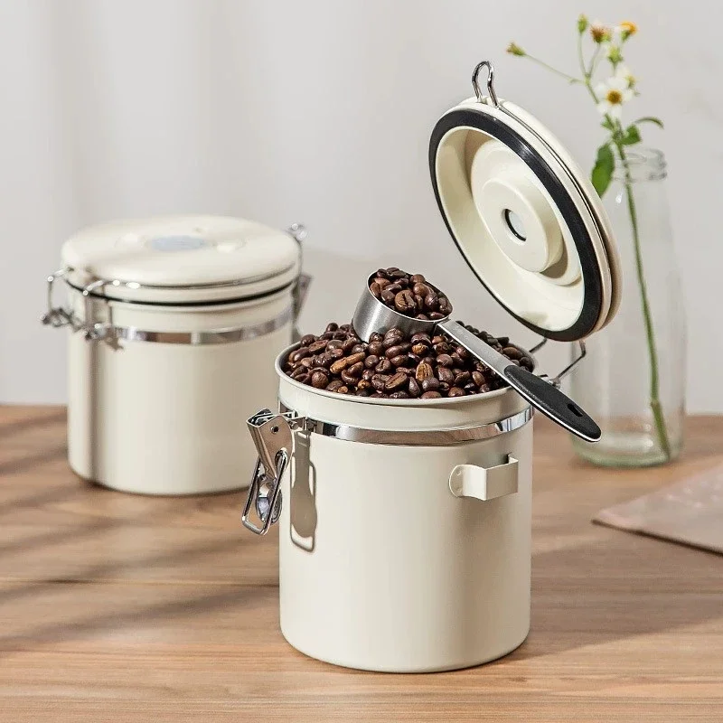 304 Stainless Steel Coffee Bea - Food Storage Vacuum Containers ulasan dan harga