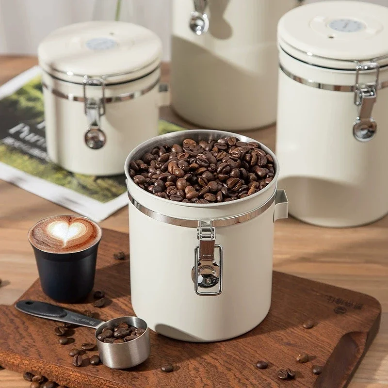304 Stainless Steel Coffee Bea - Food Storage Vacuum Containers ulasan dan harga