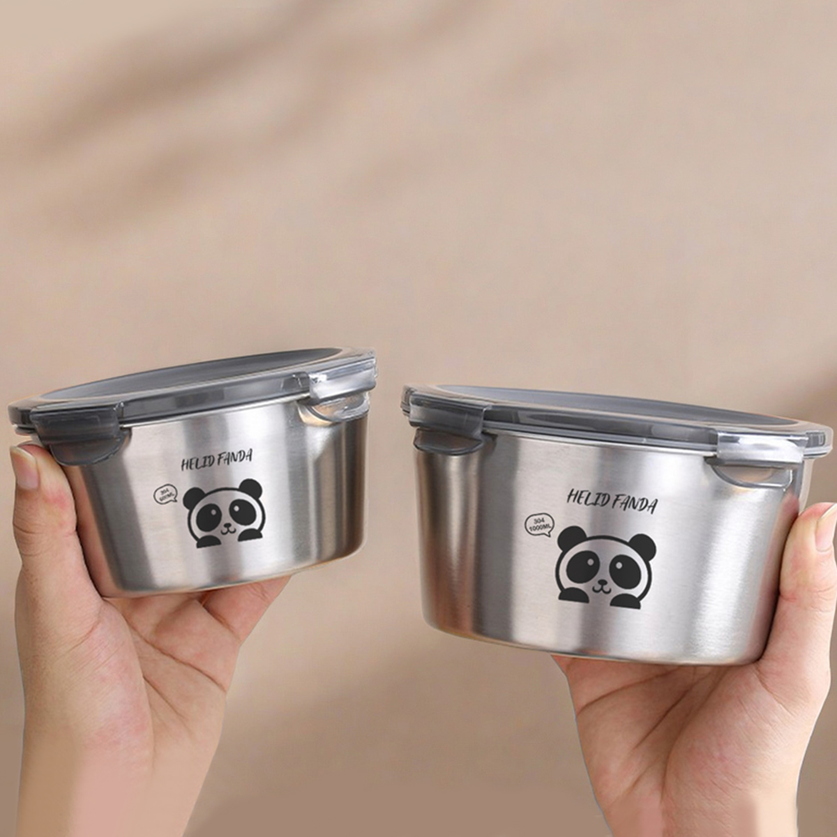 304 Stainless Steel Fresh-keep - Food Storage Microwave Safe ulasan dan harga