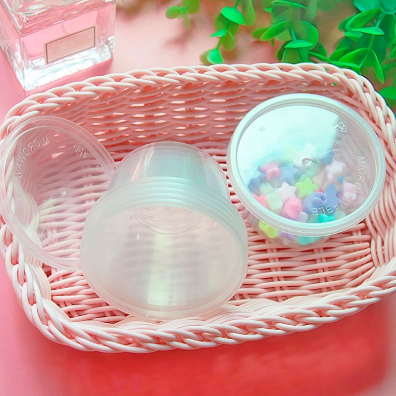 5/10pcs 100ml Disposable Plast - Xmas Food Storage Containers ulasan dan harga