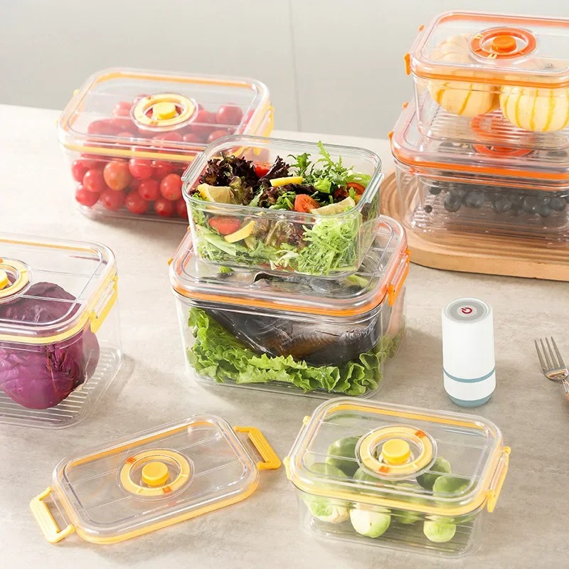 Vacuum Fresh-keeping Box Refri - Food Storage Vacuum Containers ulasan dan harga