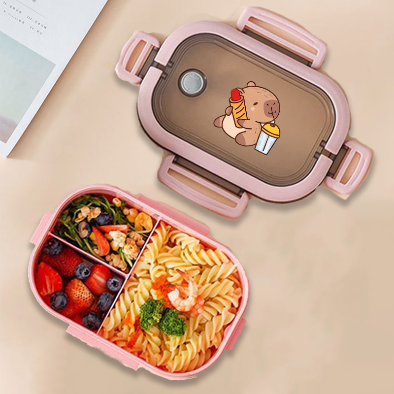 Capybara Bento Lunch Box Anime - Food Storage Is ulasan dan harga