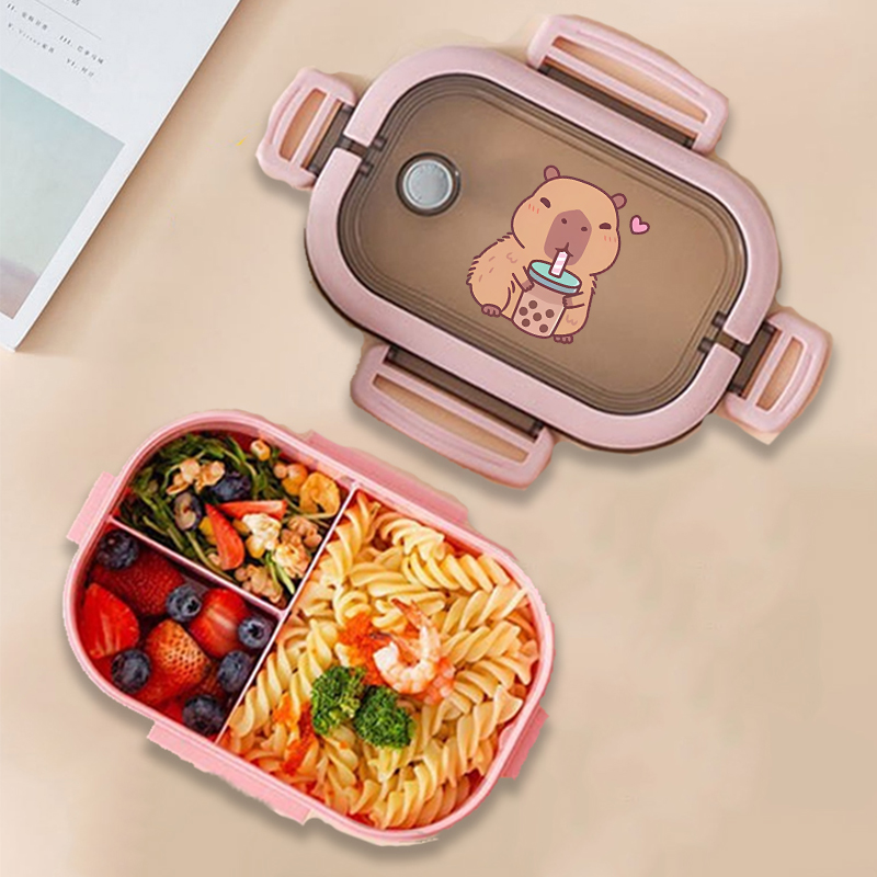 Capybara Bento Lunch Box Anime - Food Storage Is ulasan dan harga