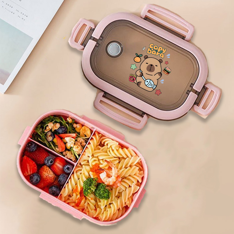 Capybara Bento Lunch Box Anime - Food Storage Is ulasan dan harga