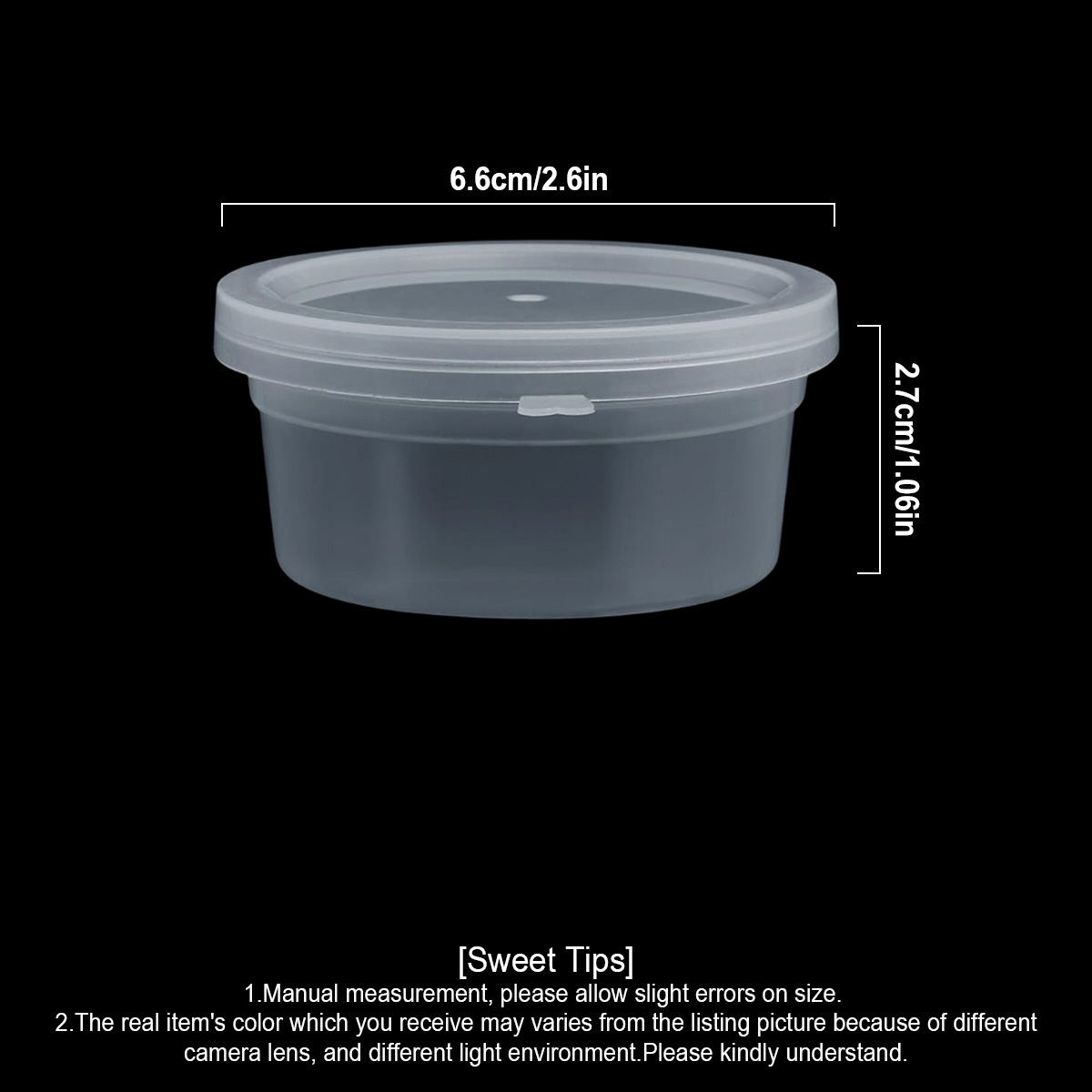 10/20/40 Pack Small Slime Cont - Food Storage Unit ulasan dan harga