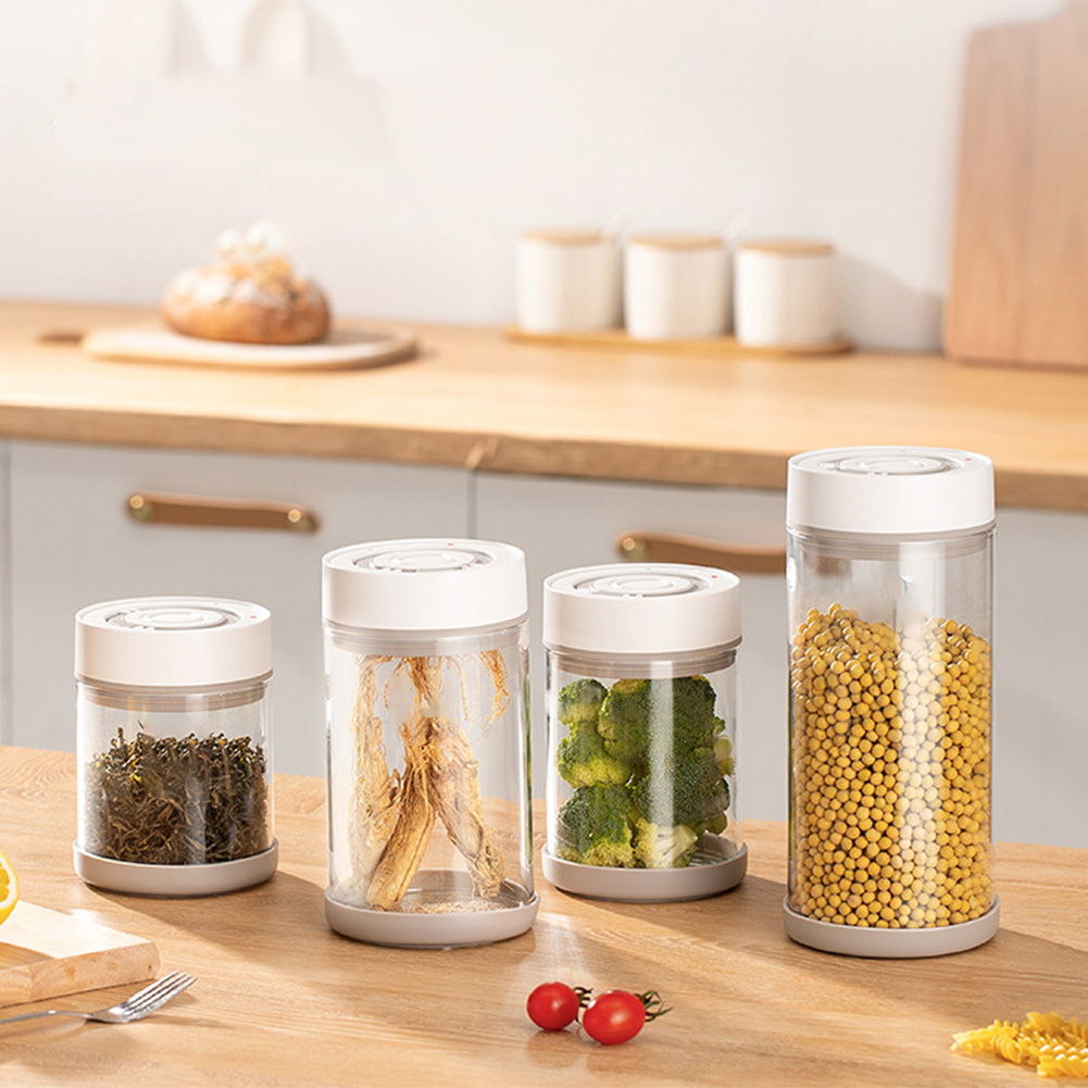 Kitchen Moisture-proof Glass C - Food Storage Vacuum Containers ulasan dan harga