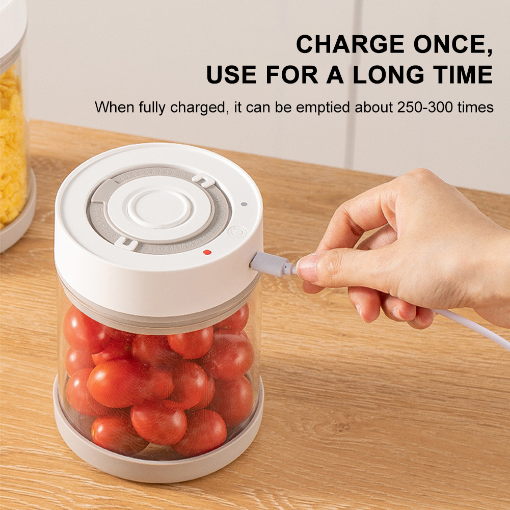 Kitchen Moisture-proof Glass C - Food Storage Vacuum Containers ulasan dan harga