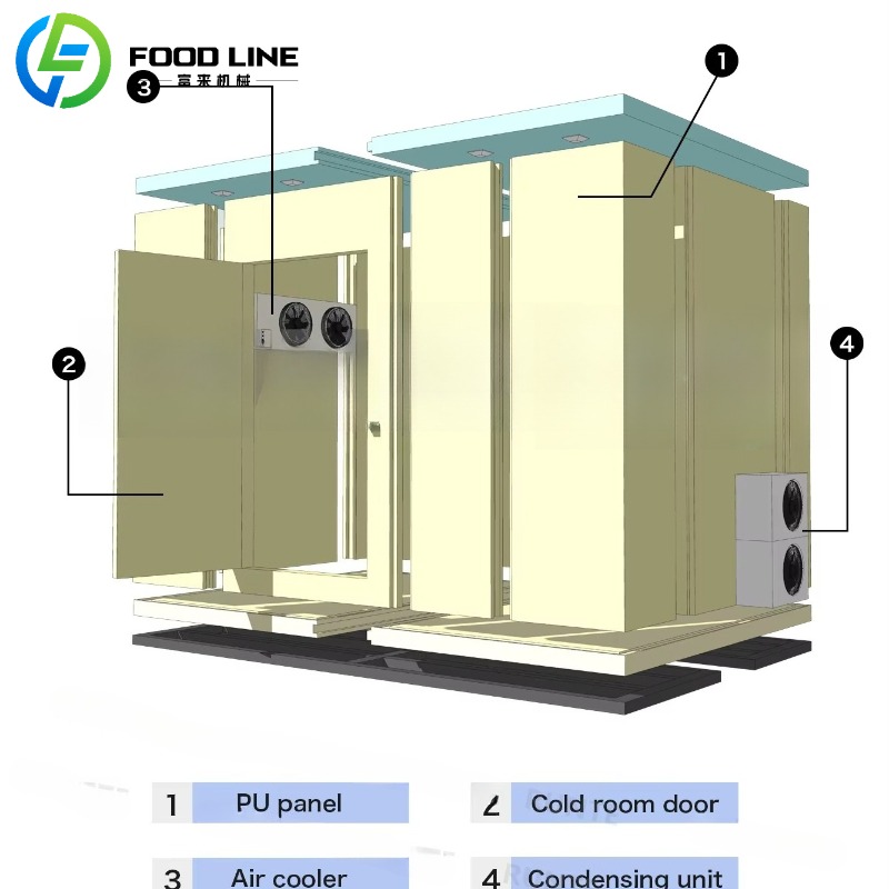 Custom Cold Food Storage Conta - Food Storage Unit ulasan dan harga