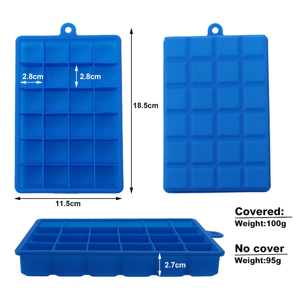 With Lid /No Lid 24-hole Silic - Food Storage Table ulasan dan harga