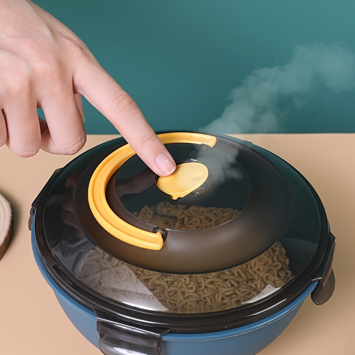 Portable Salad Noodle Soup Bow - Food Storage Microwave Safe ulasan dan harga
