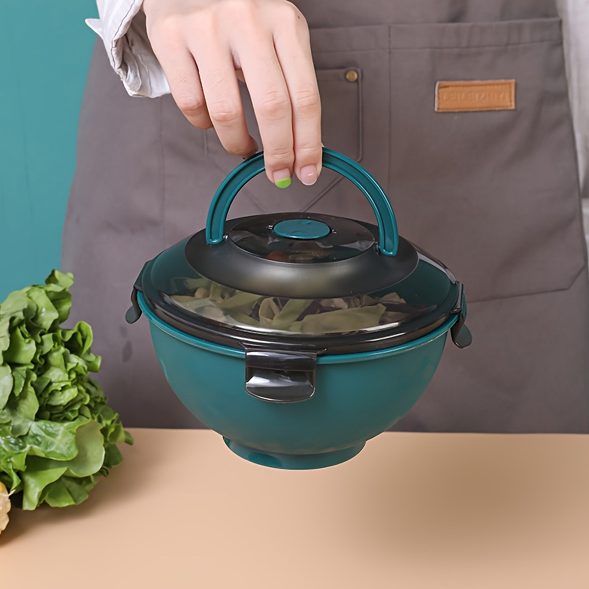 Portable Salad Noodle Soup Bow - Food Storage Microwave Safe ulasan dan harga