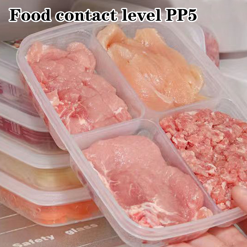 New【4 Grids Plastic Storage Bo - Food Storage Quart ulasan dan harga
