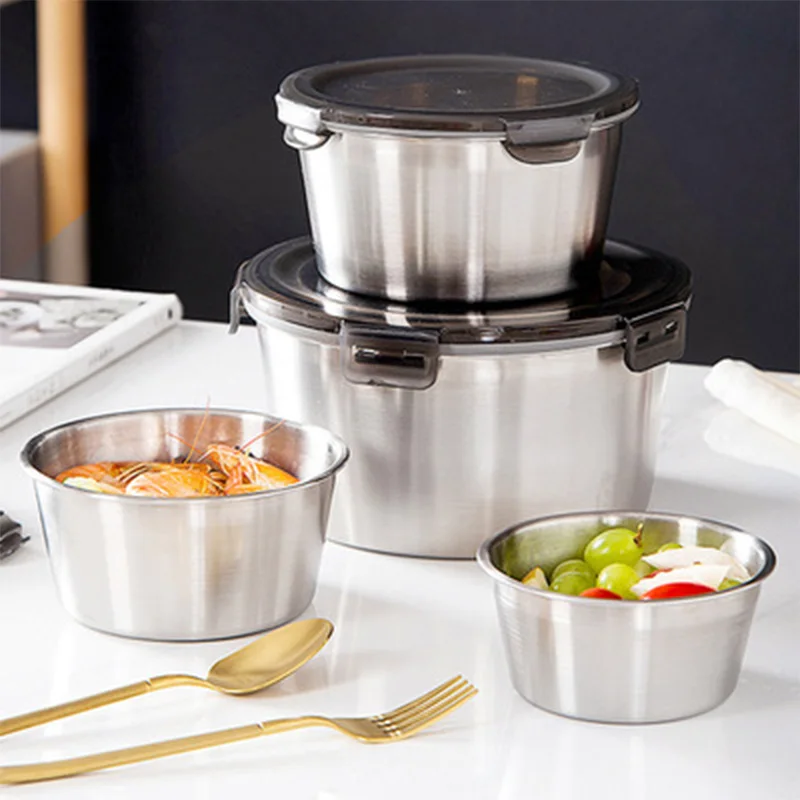 304 Stainless Steel Bento Lunc - Food Storage Quart ulasan dan harga