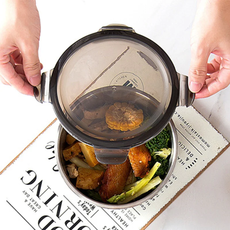 304 Stainless Steel Bento Lunc - Food Storage Quart ulasan dan harga