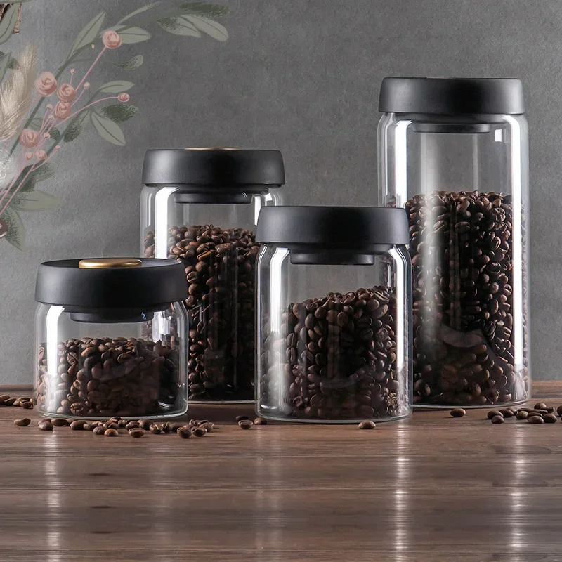 Coffee beans vacuum sealed jar - Food Storage Vacuum Containers ulasan dan harga
