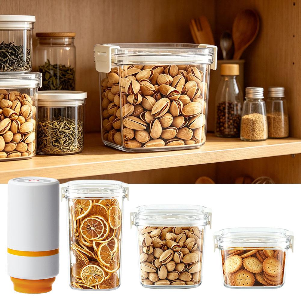 Electric Vacuum Seal Canister  - Food Storage Vacuum Containers ulasan dan harga