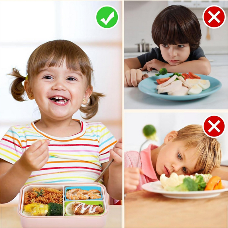 8PCS Silicone Lunch Box Divide - Food Storage Unit ulasan dan harga