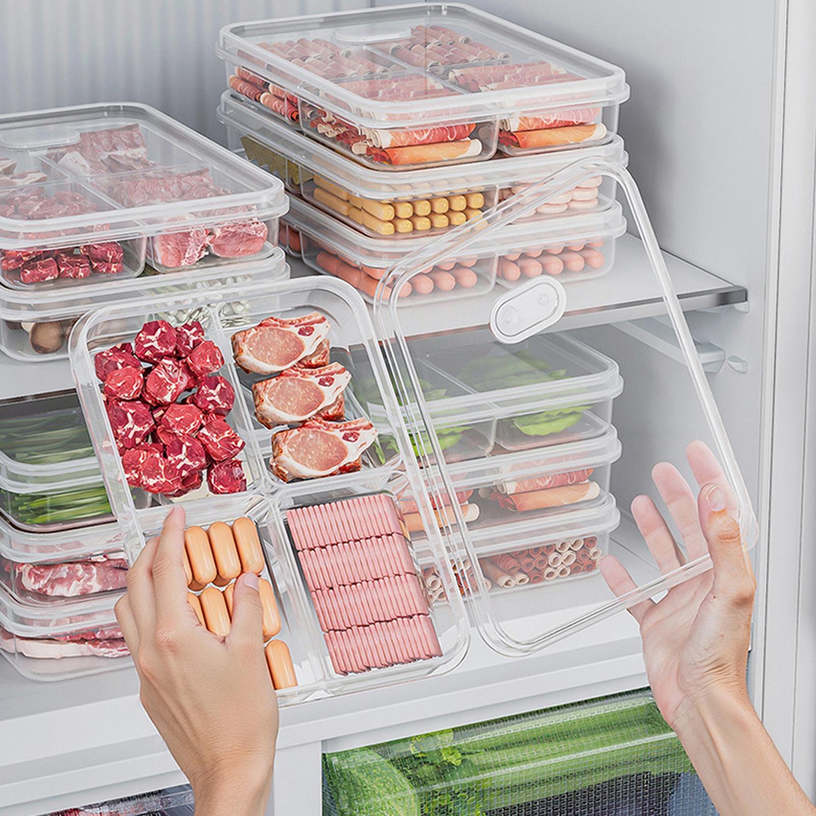 1PC Refrigerator Storage Box M - Food Storage Quart ulasan dan harga