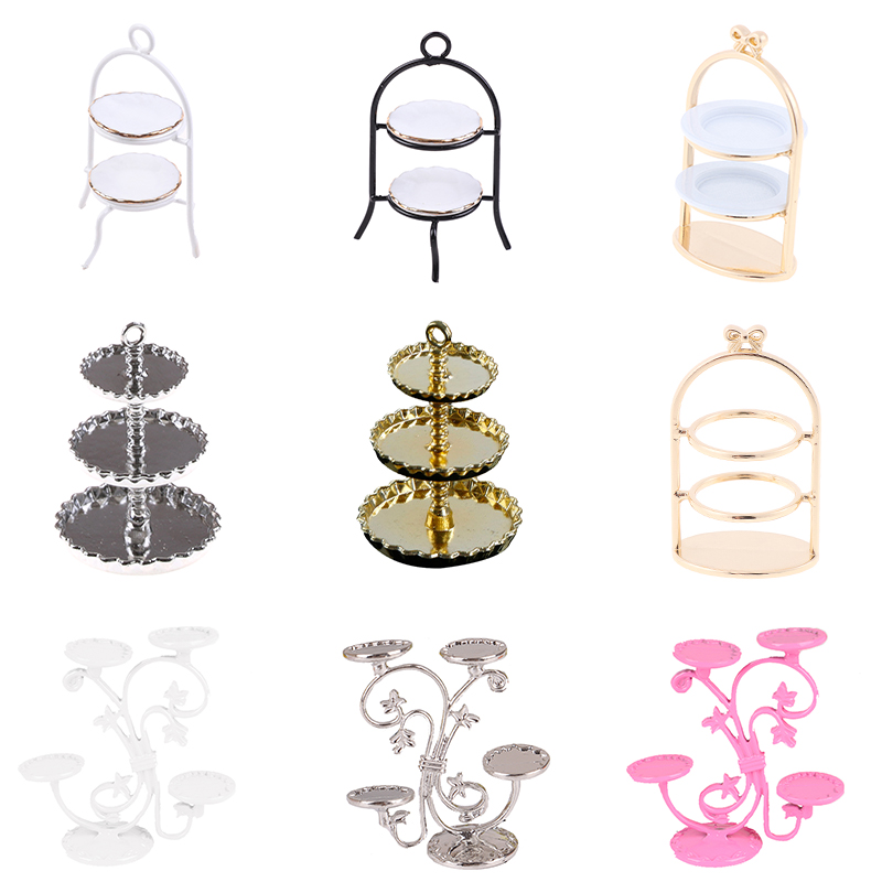 1P 3D Miniature Food DIY Craft - Food Storage Table ulasan dan harga