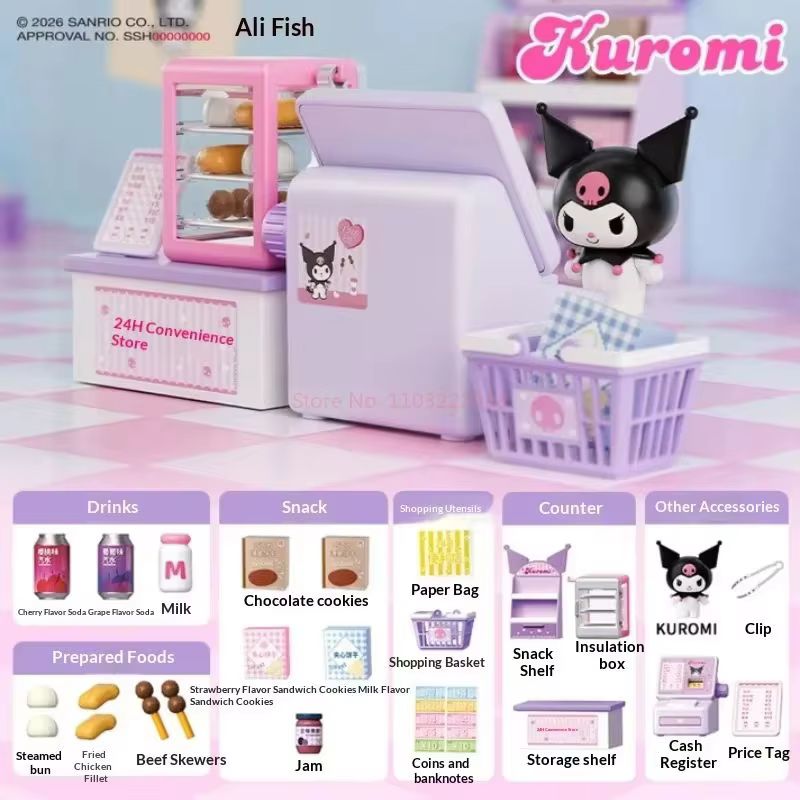 Sanrio All Kitchen Series Blin - Food Storage Bag Organizer ulasan dan harga