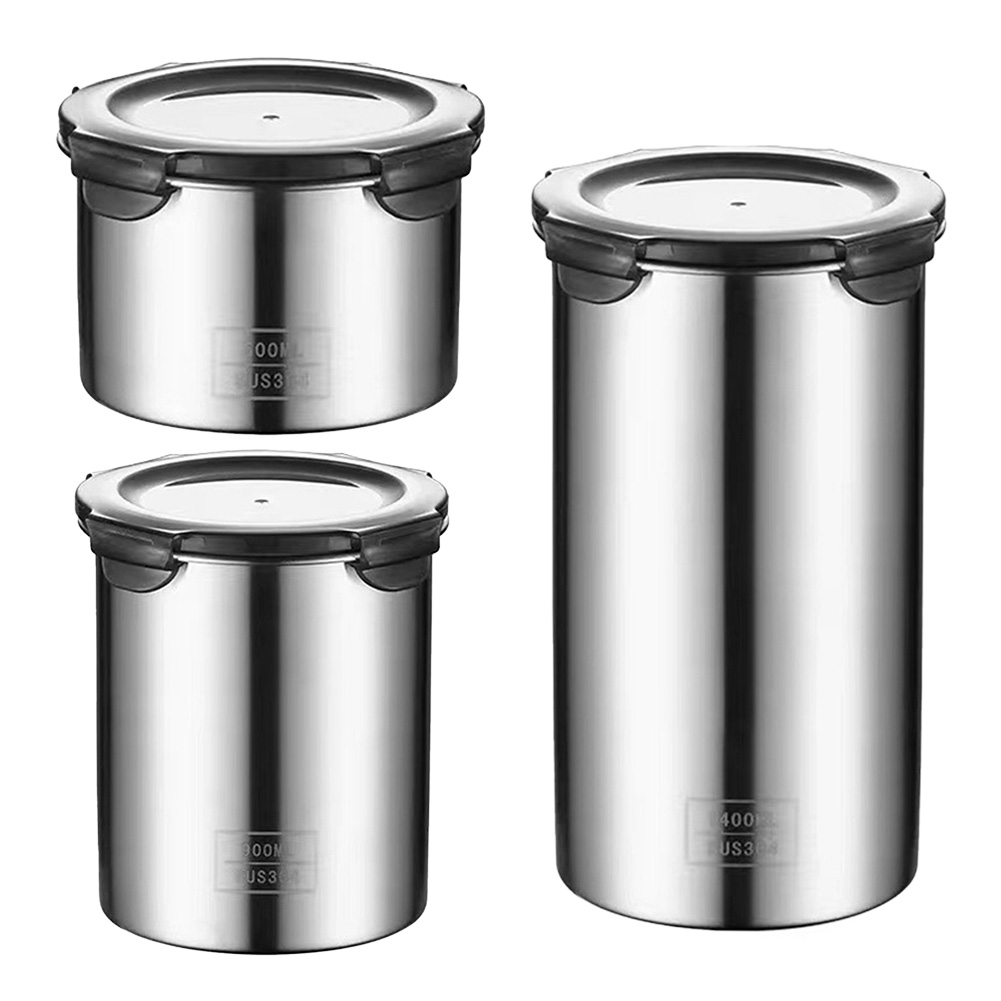 500/900/1400ml Stainless Steel - Food Storage Vacuum Containers ulasan dan harga