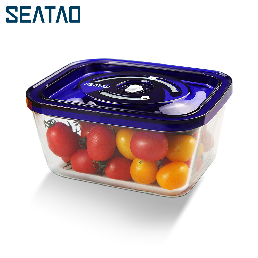 SEATAO Glass Food Storage Cont - Food Storage Vacuum Containers ulasan dan harga