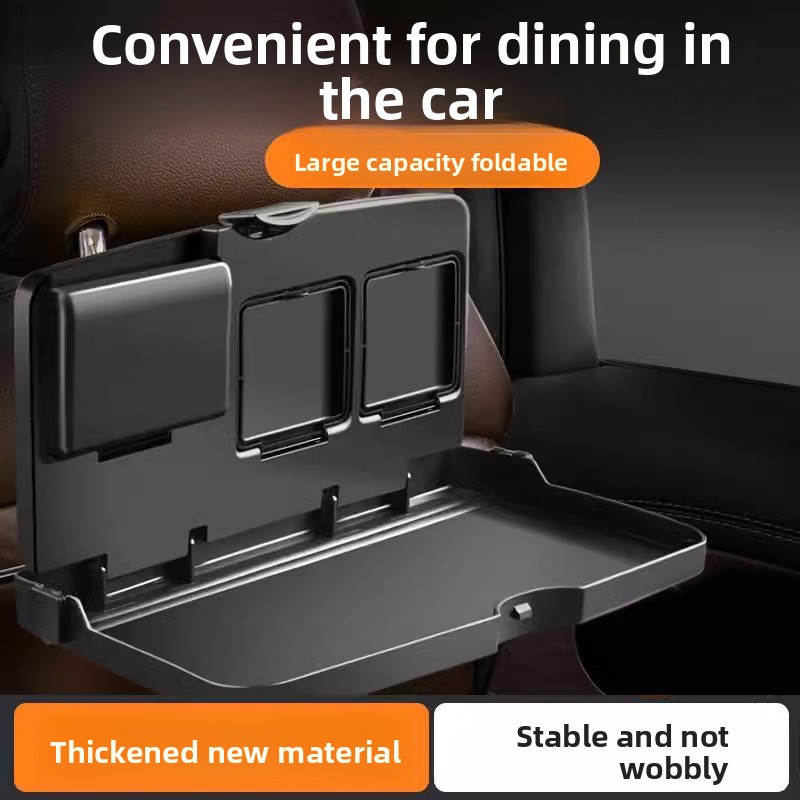 Car Back Seat Foldable Dining  - Food Storage Table ulasan dan harga