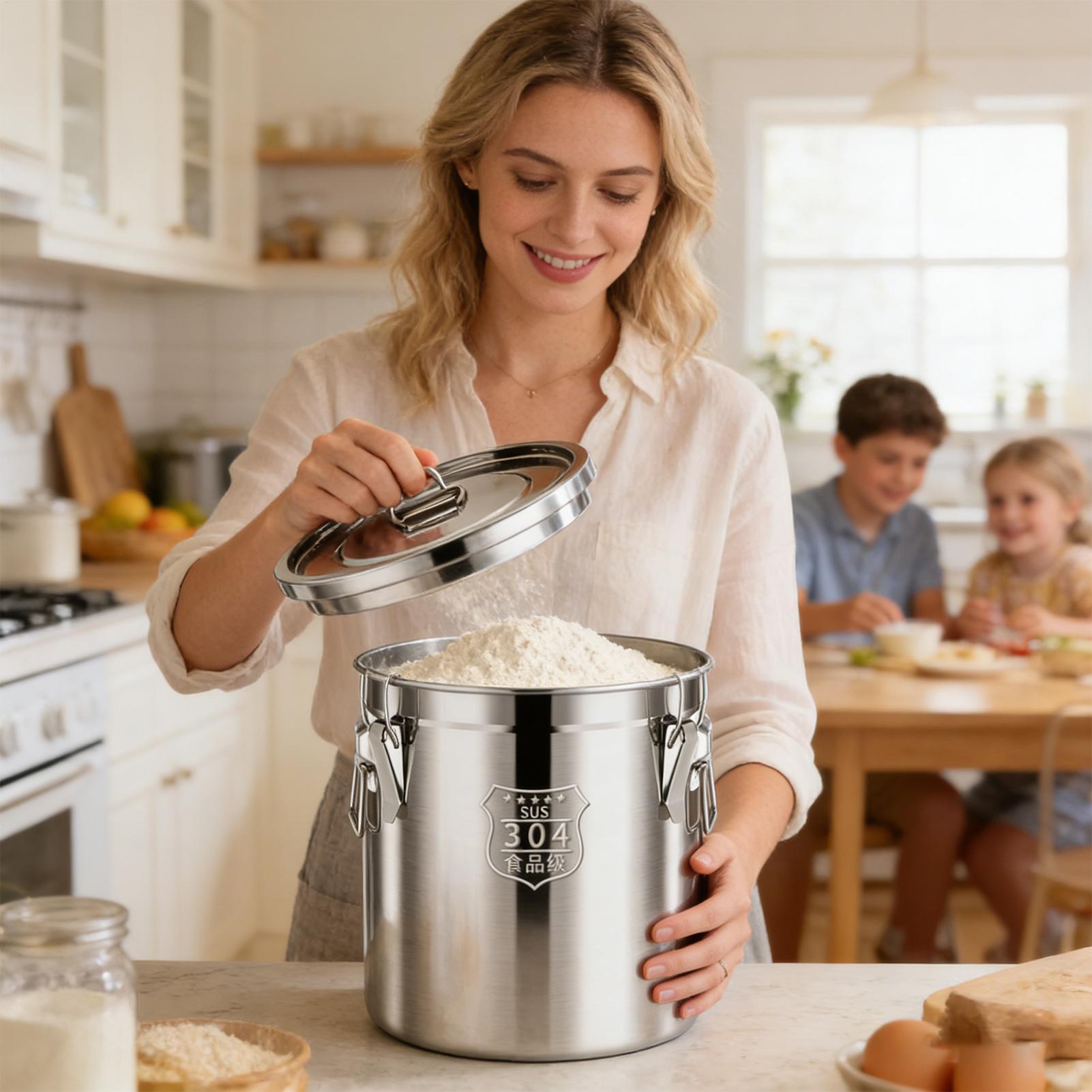 Vacuum Sealed Tank Coffee Bean - Food Storage Vacuum Containers ulasan dan harga