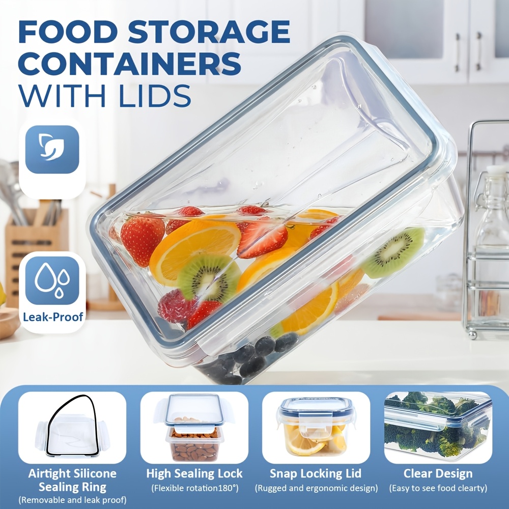 1PC Airtight Food Storage Cont - Food Storage Microwave Safe ulasan dan harga