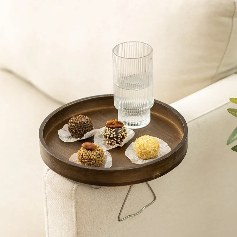 Sofa Side Clip-on Tray Table,  - Food Storage Table ulasan dan harga